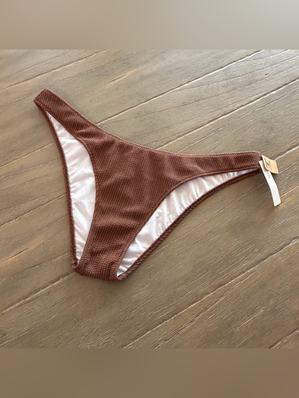 Victoria’s Secret PINK Crinkle Brazilian Bikini Bottom